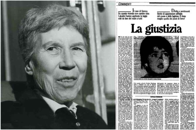 La storia di Serena Cruz negli articoli di Natalia Ginzburg