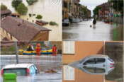 Emilia Romagna sott’acqua, in 34mila senza elettricità: Lugo sommersa e caos sull’A1 per frana, chiuse 250 strade