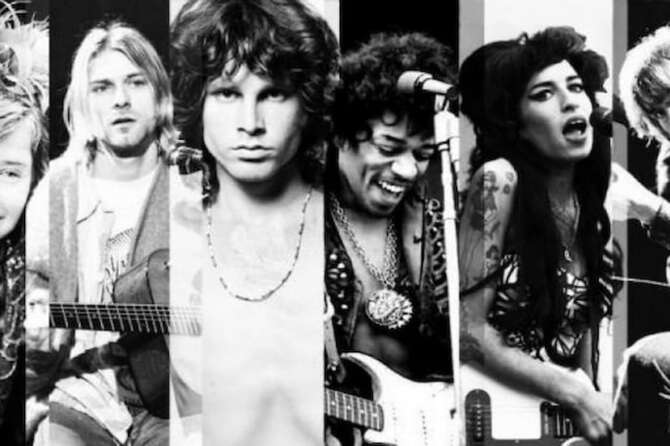 Il mistero del “Club dei 27”: il caso della maledizione della storia del rock