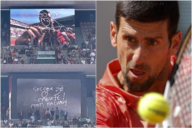 Scontri in Kosovo, Djokovic dal Roland Garros si schiera con i suoi connazionali: “Kosovo è il cuore della Serbia”