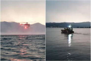 Barca si ribalta sul lago Maggiore per una tromba d’aria, 4 morti: festeggiavano un compleanno