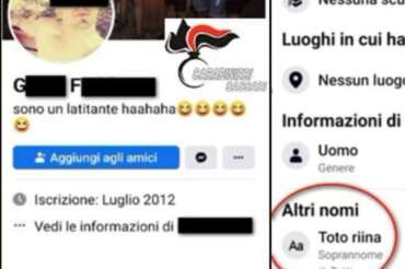 Scrive “professione latitante” sui social, ma lo è davvero: arrestato dai carabinieri