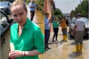 Meloni nella Romagna alluvionata, il sopralluogo tra i cittadini: “Dalla crisi rinasciamo più forti, no a fondi del Pnrr”
