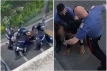 Botte ai più deboli e la destra applaude: ma che polizia è questa?