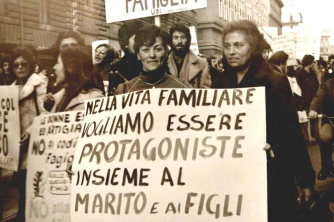 La lunga battaglia dei comunisti in Parlamento e nel paese per il diritto famigliare