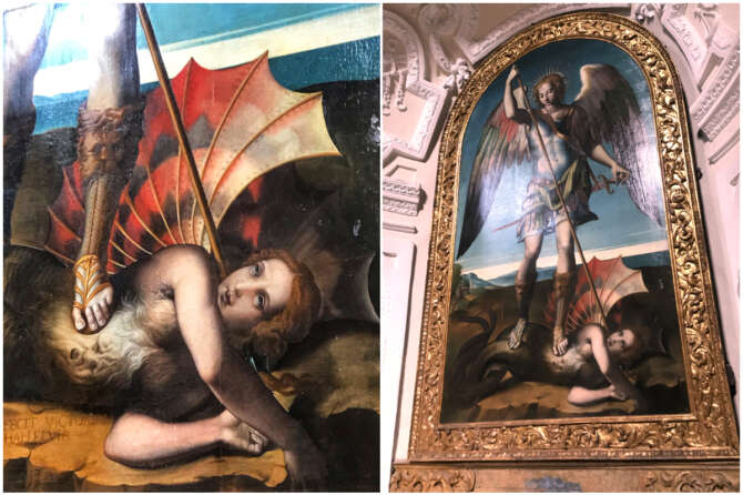 “Sei bella come il diavolo di Mergellina”: Satana ha il volto di una donna nel quadro cult a Napoli