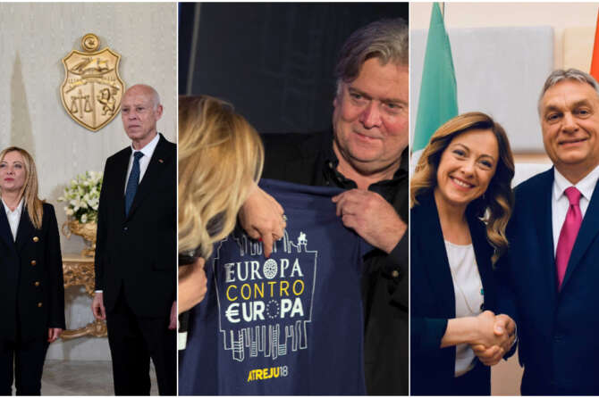 Da Bannon a Orban: il Pantheon nero di Giorgia Meloni