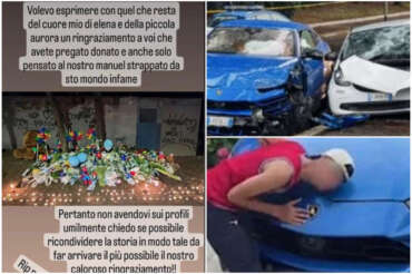 Incidente di Casal Palocco, il padre del piccolo Manuel: “Strappato da ‘sto mondo infame, ti ameremo per sempre”