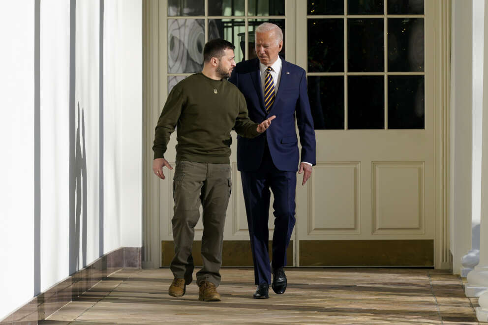 Washington, Il Presidente USA Joe Biden incontra il Presidente ucraino Volodymyr Zelensky alla Casa Bianca
Washington, Il Presidente USA Joe Biden incontra il Presidente ucraino Volodymyr Zelensky alla Casa Bianca