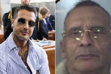 Fabrizio Corona e Mattia Messina Denaro