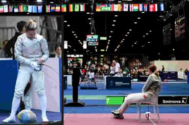 Perché Olga Kharlan non ha stretto la mano all’avversaria russa