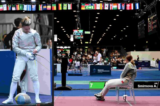 Perché Olga Kharlan non ha stretto la mano all’avversaria russa