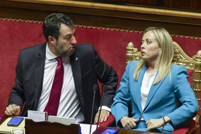 Altra sberla di Meloni a Salvini: per la Bce indicato il draghiano Franco e non Cipollone