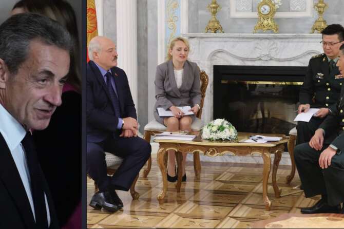 Le parole di Sarkozy e Lukashenko