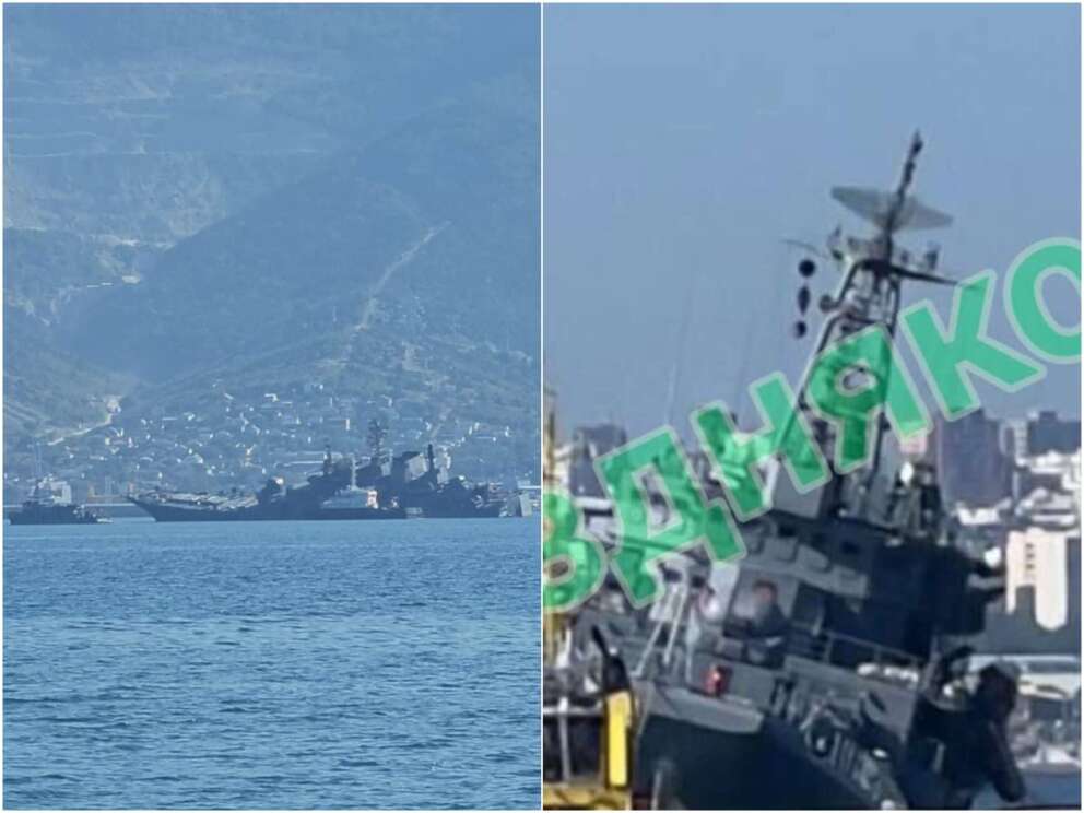 Droni ucraini sulla base russa di Novorossijsk nel Mar Nero: “fuori uso” la nave militare Olenegorsky Gornyak