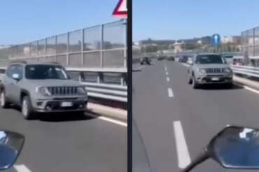 Chi è andato in retromarcia in tangenziale a Napoli e perché