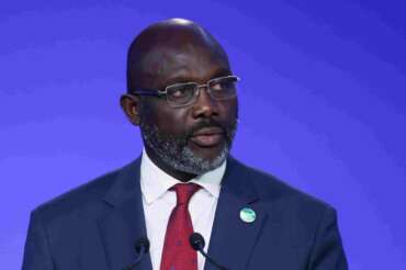 George Weah si ricandida come presidente della Liberia