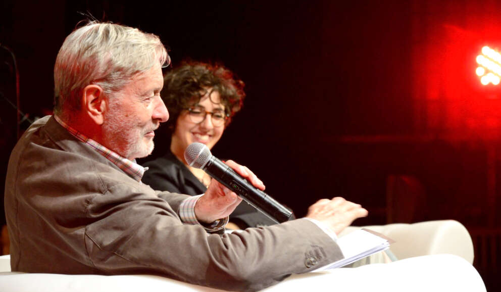 Vattimo a Popsophia nel luglio 2013