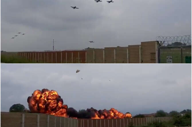 Immagini tratte dal video di Quotidiano Canavese