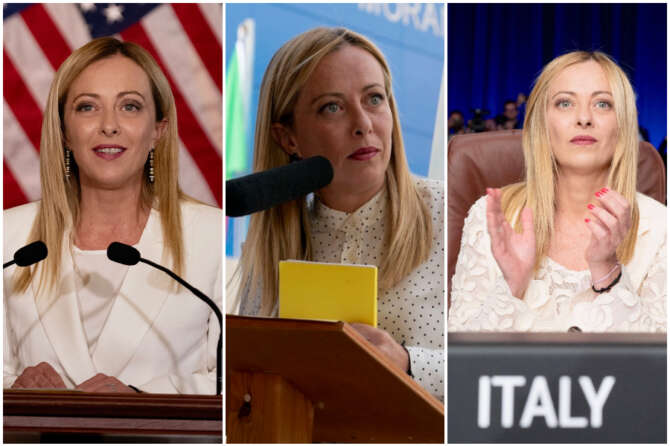Il primo anno (indecente) da premier di Giorgia Meloni: tra sceneggiate, claque e smorfie