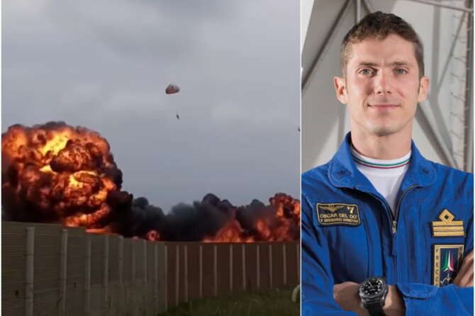 Chi è Oscar Del Dò, il pilota delle Frecce Tricolori dell’incidente a Torino: la manovra per evitare di schiantarsi sulle case
