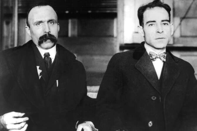 La storia di Nicola Sacco e Bartolomeo Vanzetti, gli anarchici giustiziati negli USA per le loro idee