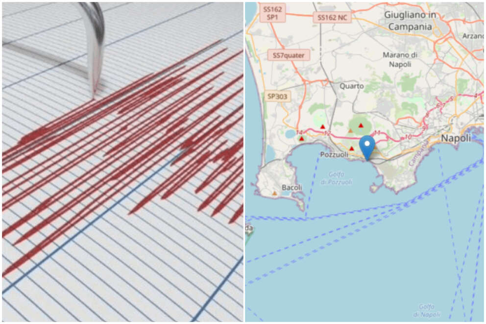 Terremoto a Napoli, due forti scosse ai Campi Flegrei: “Importante sciame sismico, è un inferno”