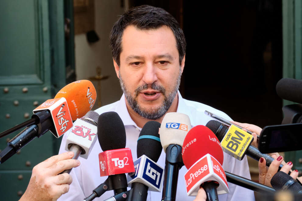 Lega – punto stampa Salvini
