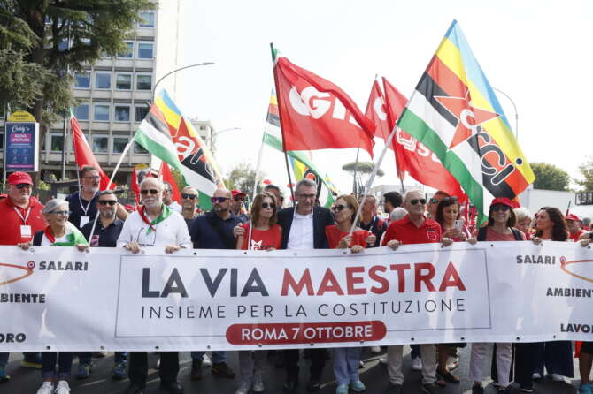 Manifestazione di Roma, cosa chiedono i 100mila scesi in piazza contro il governo