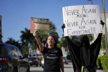 Ebrei contro le bombe a Gaza, proteste e arresti negli USA: “Non in mio nome, cessate il fuoco”