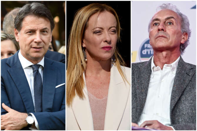Così Conte e Travaglio fanno la corte alla Meloni…