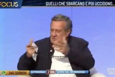 Barbisan, il leghista veneto che la spara enorme in tv: “Ragazzotti neri piacciono alle donne perché hanno altra dote sotto”