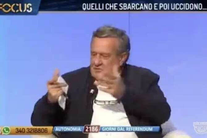Barbisan, il leghista veneto che la spara enorme in tv: “Ragazzotti neri piacciono alle donne perché hanno altra dote sotto”