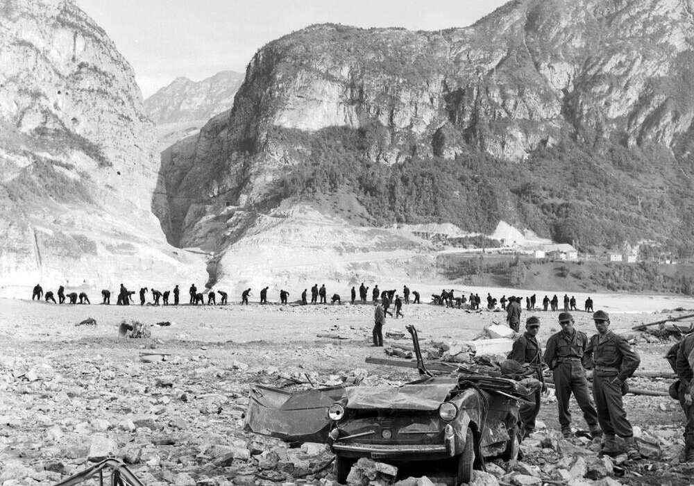 Disastro del Vajont, oltre 2mila vite spezzate via da 50mila metri cubi d’acqua