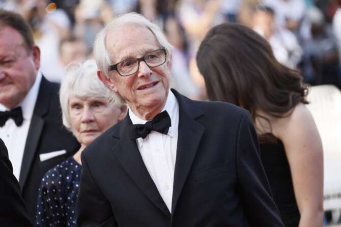 Il regista Ken Loach