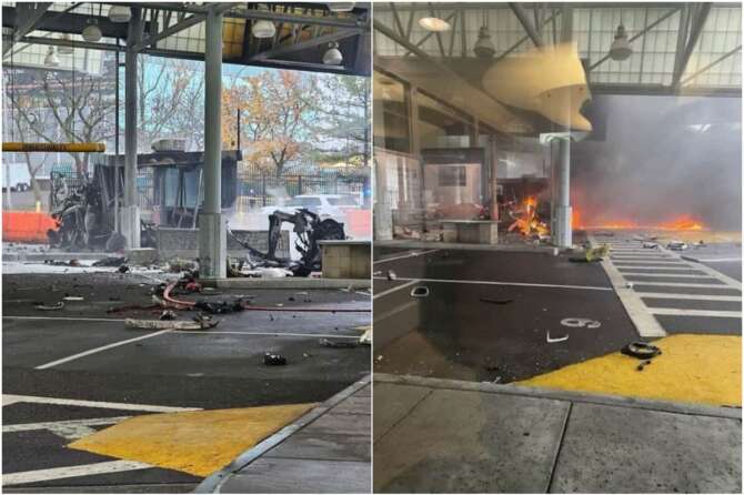 Auto esplode sul Rainbow Bridge tra Stati Uniti e Canada: “Possibile attacco terroristico”, due morti