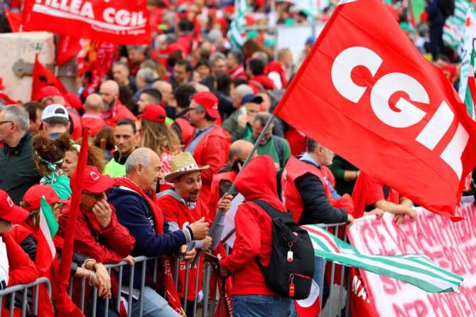 Sciopero generale Cgil