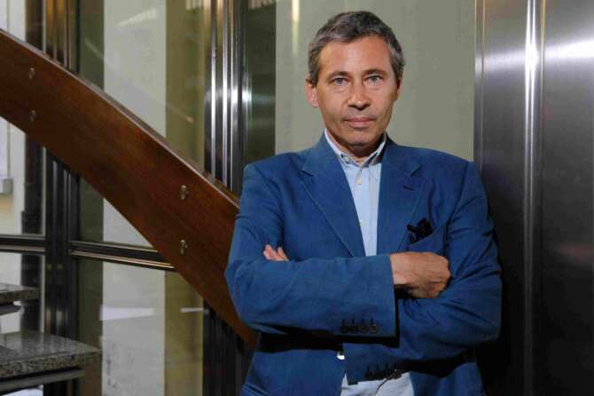 Il professore e scrittore Alexander Stille