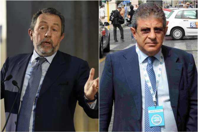 Gian Domenico Caiazza e Giancarlo Pittelli