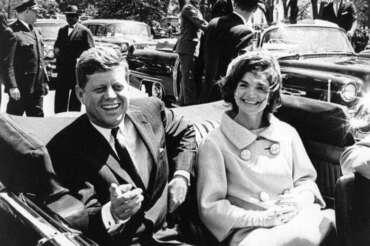 John F. Kennedy e la First Lady Jacqueline Kennedy