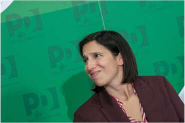 La segretaria del Pd Elly Schlein