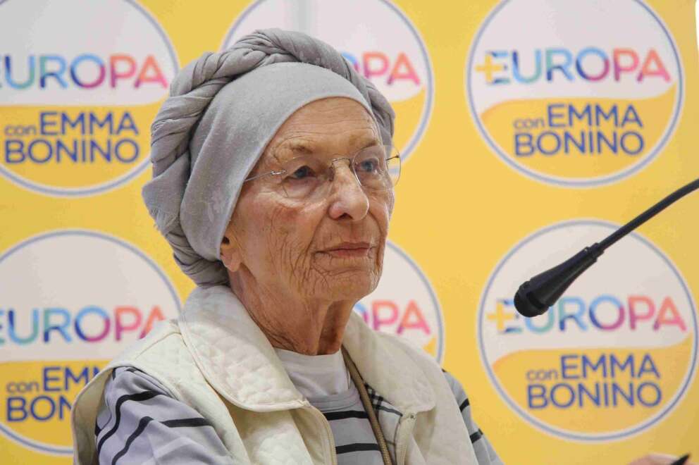 La leader radicale Emma Bonino