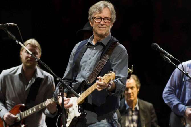 L’artista Eric Clapton
