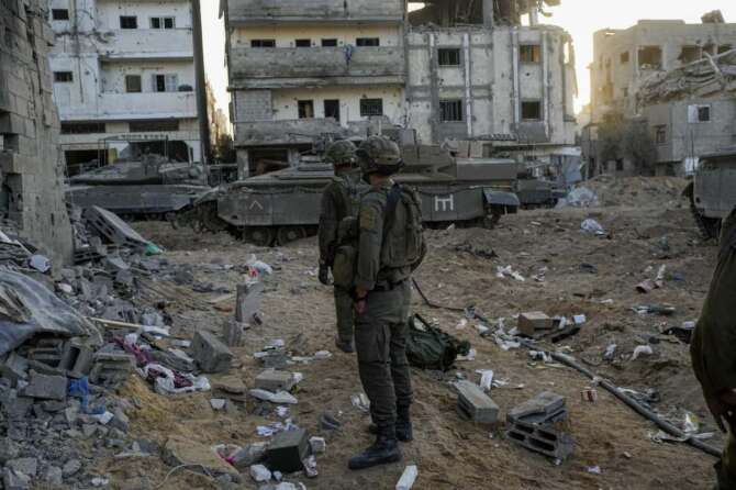 Militari israeliani a Gaza