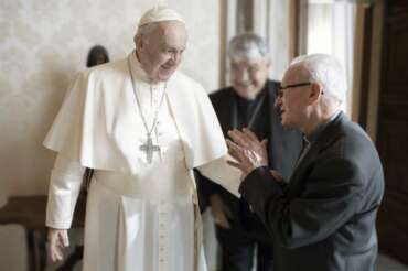Padre Felice Scalia e Papa Francesco
