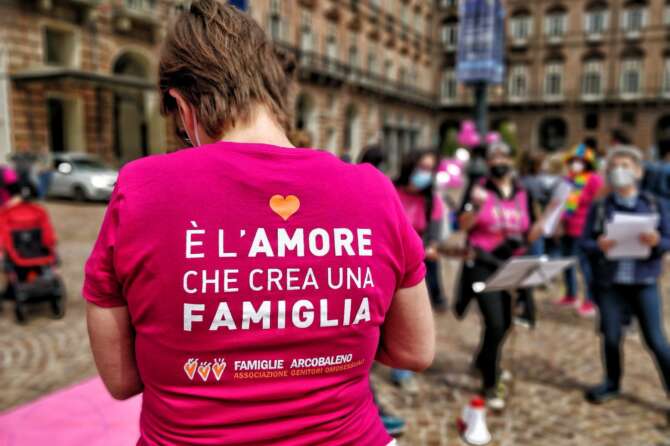 Il caso delle famiglie arcobaleno a Padova