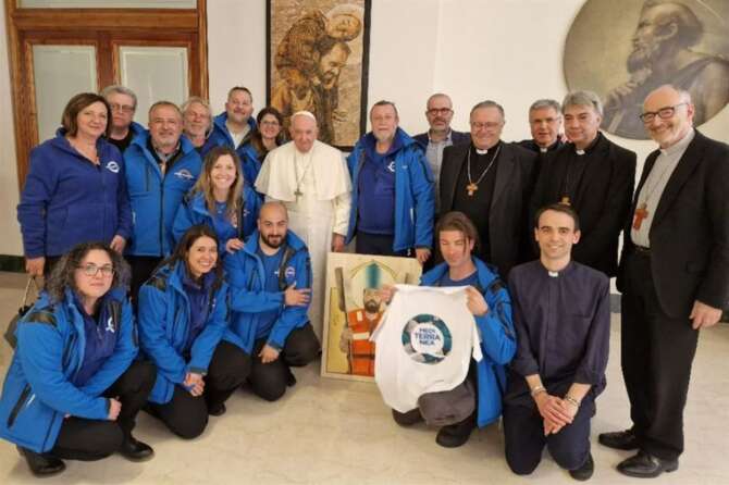 L’associazione Mediterranea e Papa Francesco