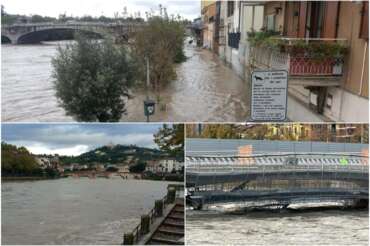 Maltempo in Veneto, due dispersi per la tempesta Ciaran: raffiche di vento oltre i 130 chilometri, allarme fiumi