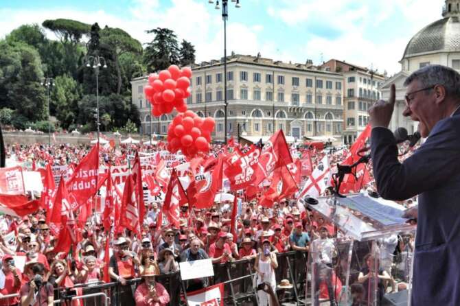 Sciopero generale dei sindacati