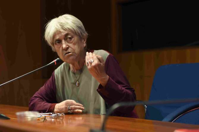 La scrittrice Maria Luisa Boccia